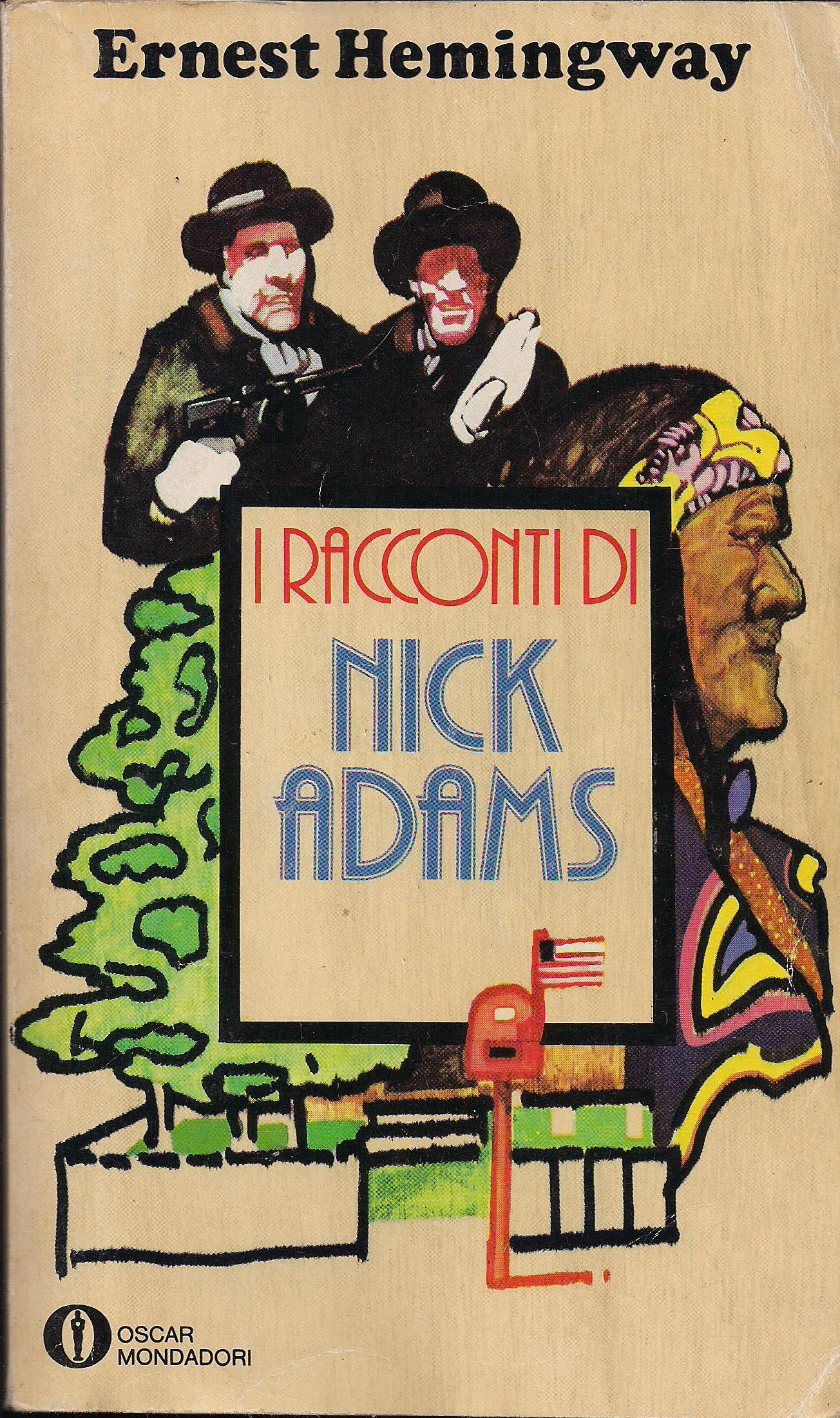 Copertina di "I racconti di Nick Adams" di Ernest Hemingway