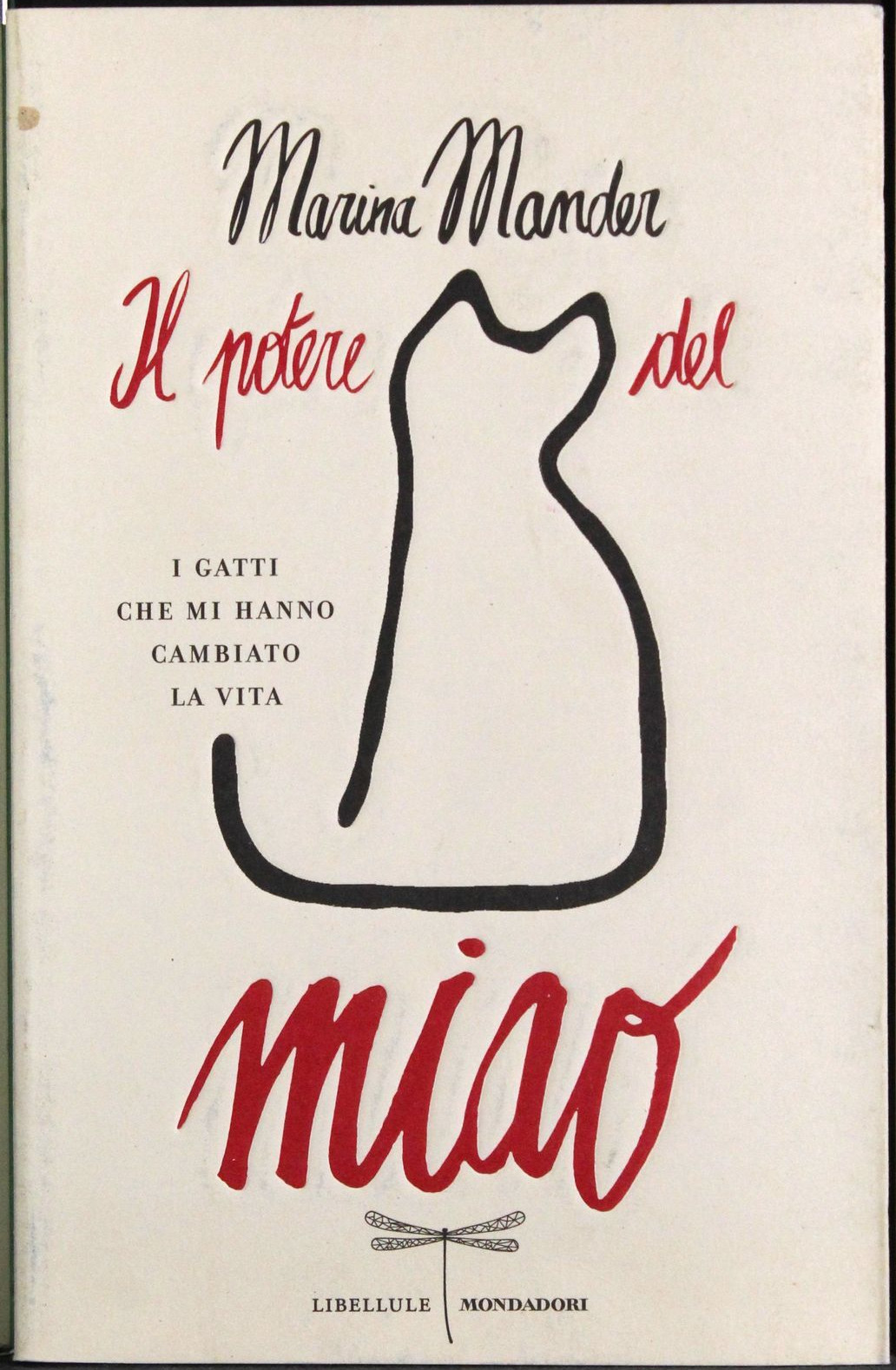 La copertina di "Il Potere del Miao" di Marina Mander