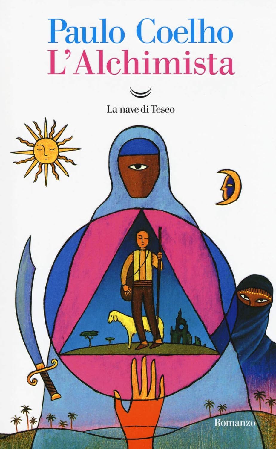 La Copertina di "L'alchimista di Paulo Coelho"