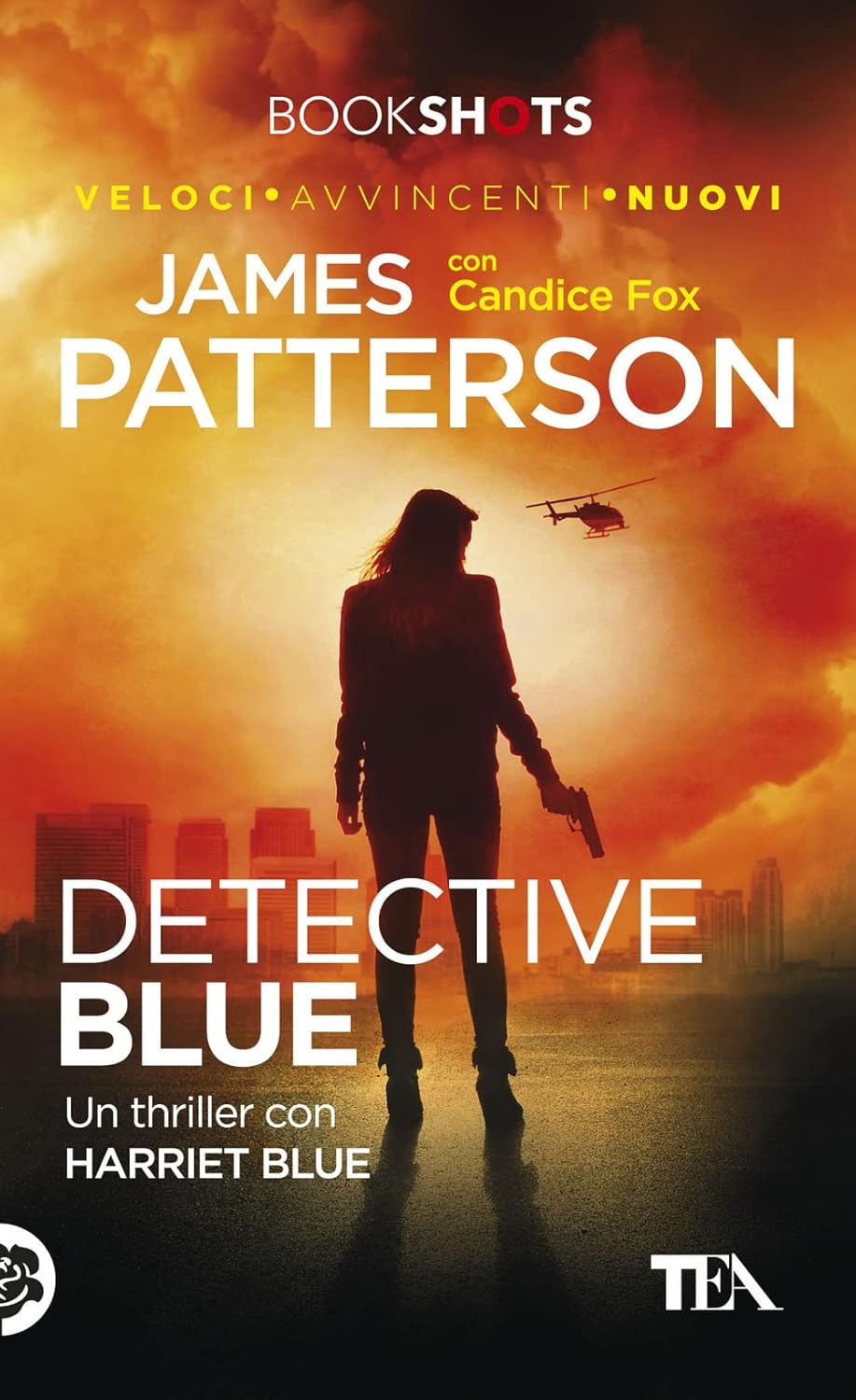 La copertina di Detective Blue di James Patterson