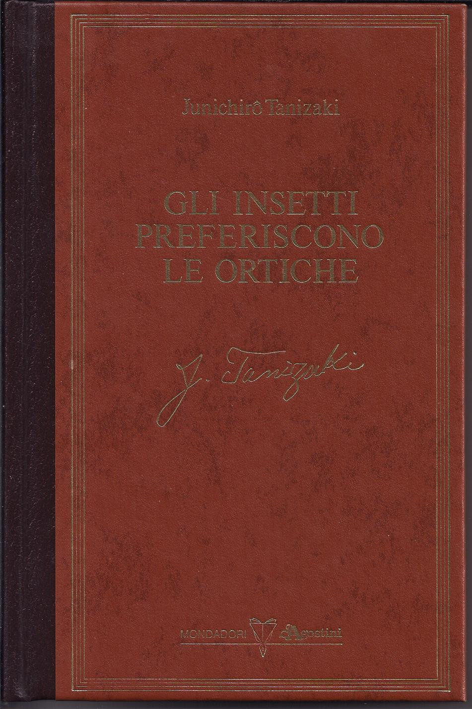 Copertina di Gli insetti preferiscono le ortiche di Junichiro Tanizaki