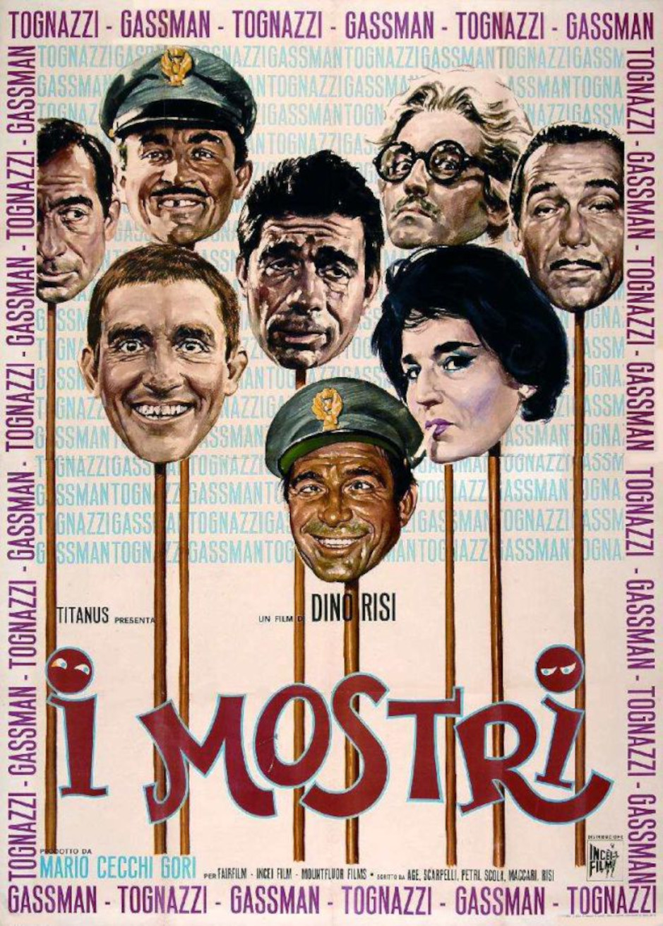 La locandina di I mostri (1963)