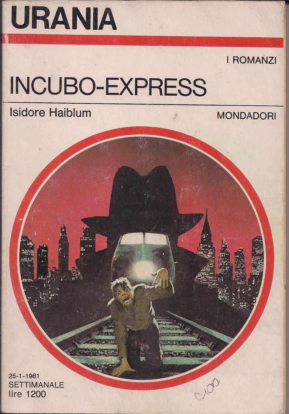 La copertina di Incubo-Express di Isidore Haiblum