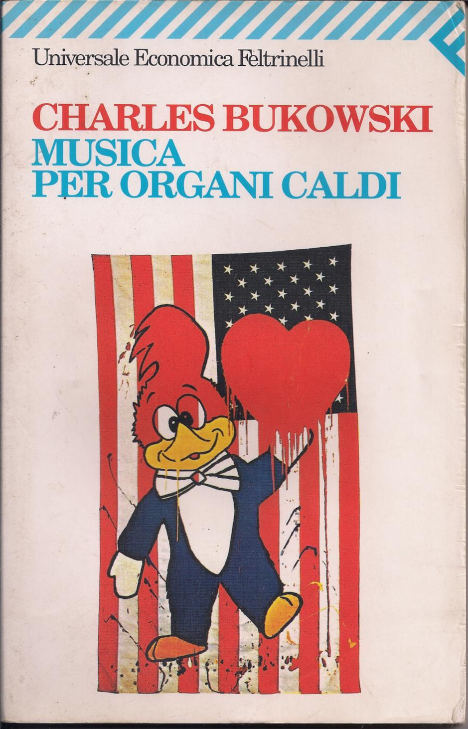 La copertina di Musica per organi caldi di Charles Bukowski
