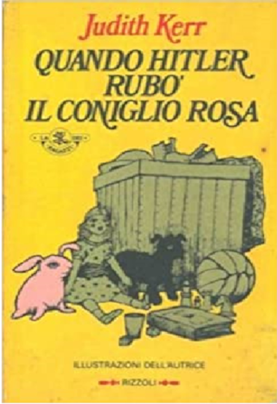 La copertina di Quando Hitler rubò il coniglio rosa di Judith Kerr