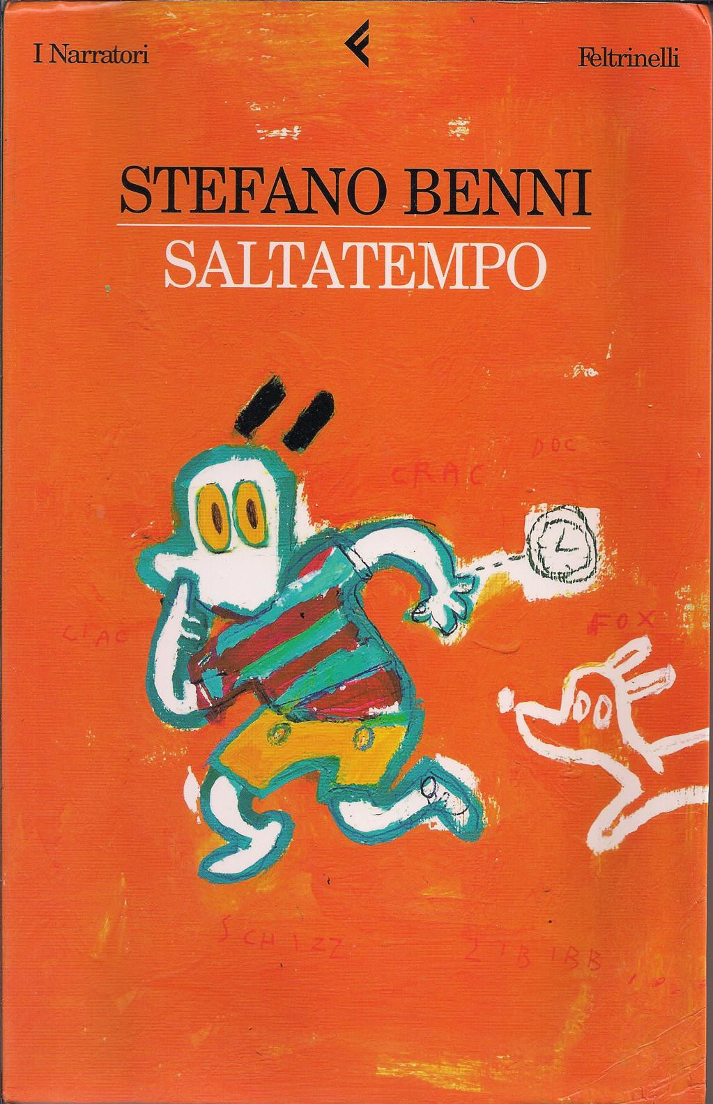 La copertina di Saltatempo di Stefano Benni