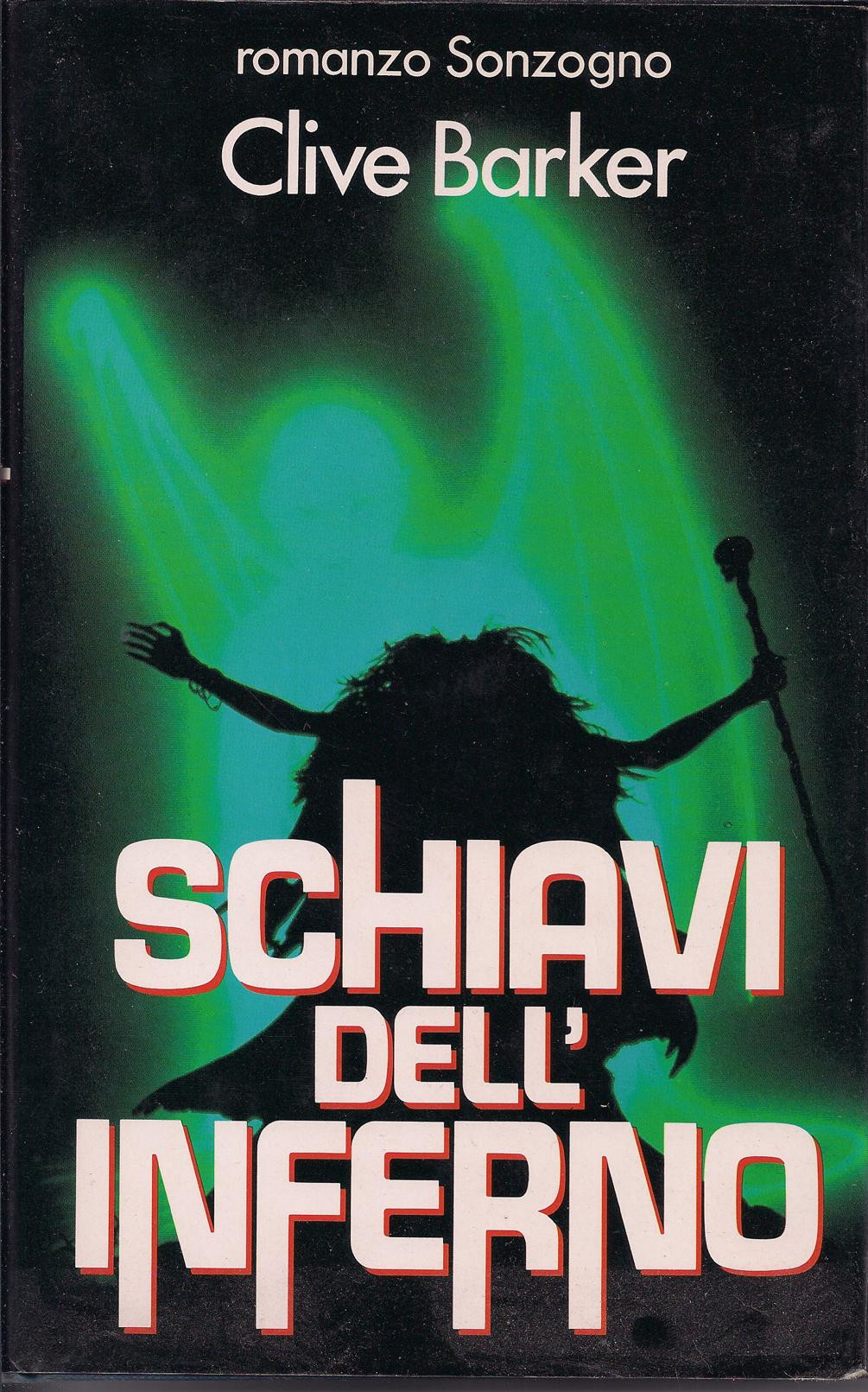 La copertina di Schiavi dell'inferno di Clive Barker
