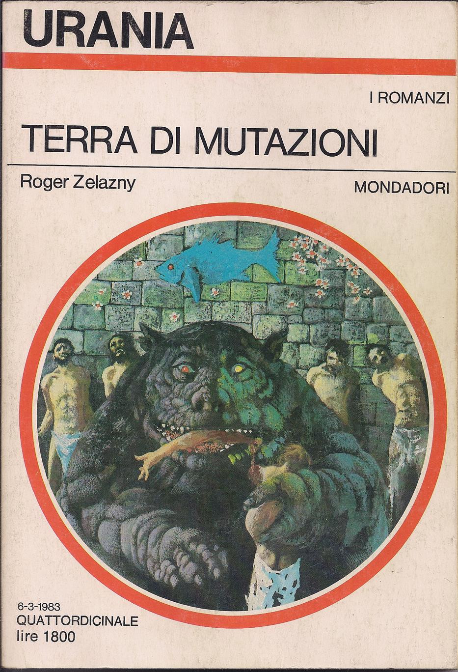 Copertina di Terra di Mutazioni di Roger Zelazny
