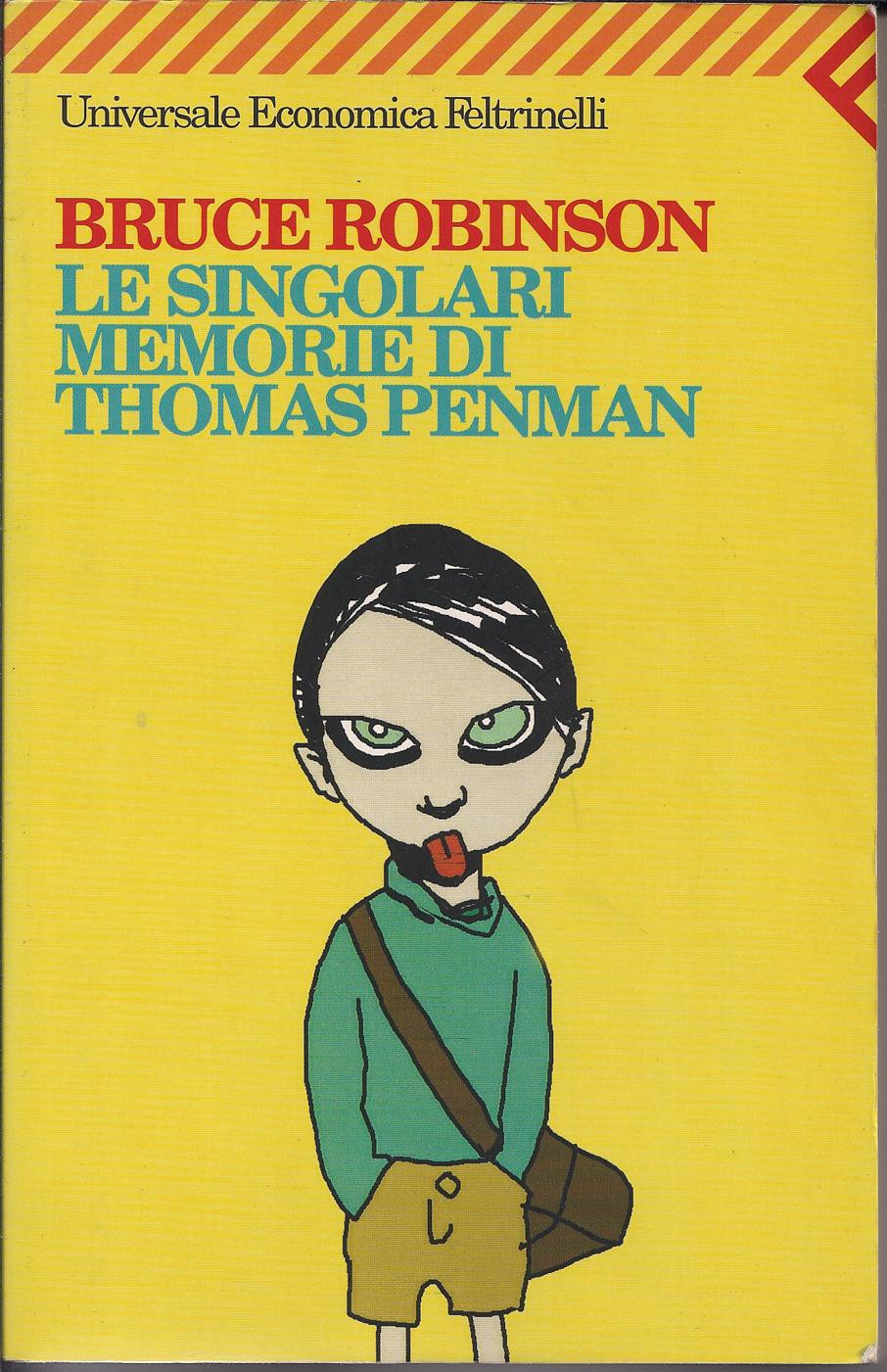 Copertina di Le Singolari Memorie di Thomas Penman di Bruce Robinson