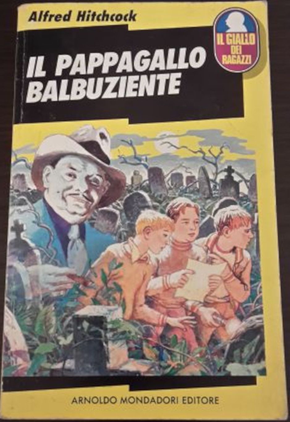 La copertina di Il pappagallo balbuziente di Alfred Hitchcock