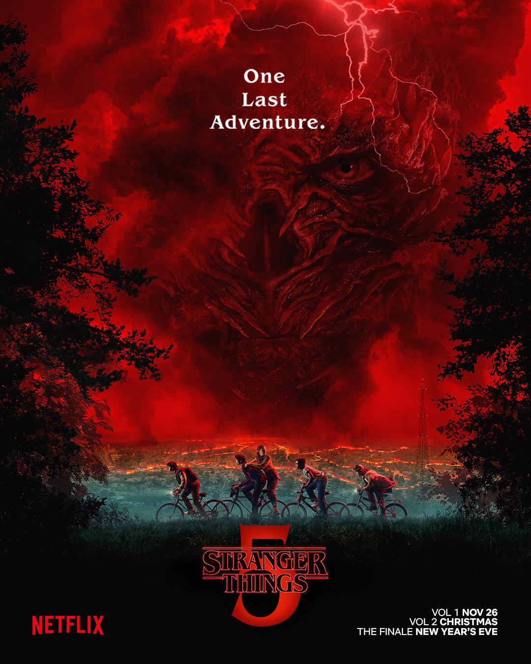 La locandina di Stranger Things Stagione 5