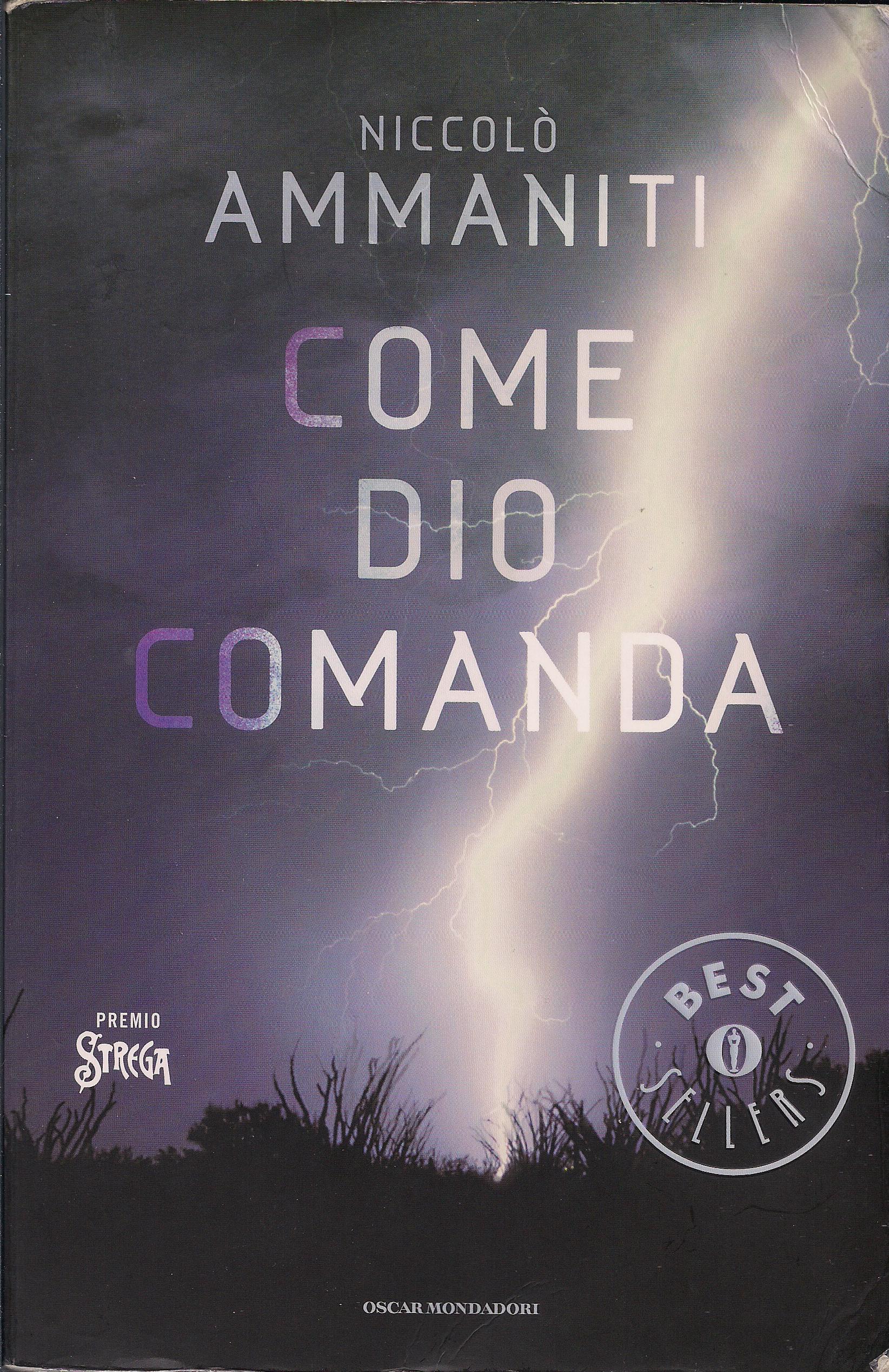 Copertina di "Come Dio comanda" di Nicolò Ammaniti